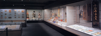 世界の生活文化 日本コーナー展示風景