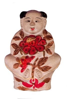 泥娃娃 中国・遼寧省 大石橋 1930年 高:25cm